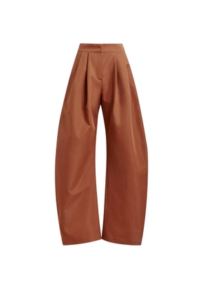 Essentiel Antwerp pleated trousers - Brown