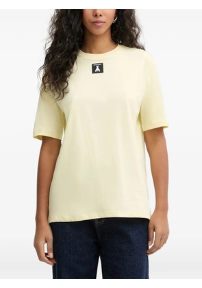Patrizia Pepe short-sleeve patch T-shirt - Yellow