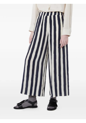 Weekend Max Mara Nirvana striped-pattern trousers - Blue