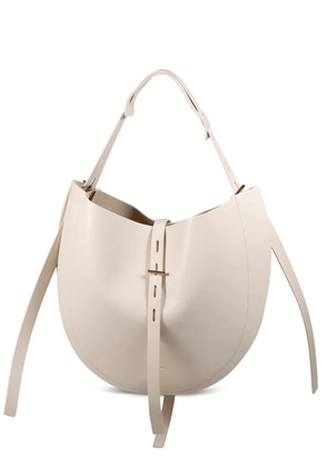 MINOBOSSI buckle strap shoulder bag - Neutrals