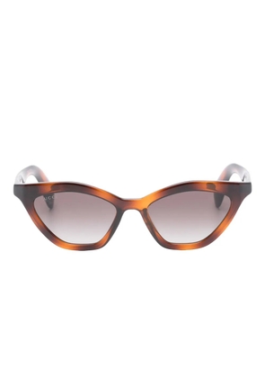 Gucci Eyewear cat-eye sunglasses - Brown