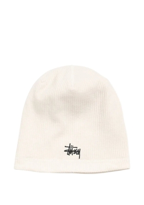 Stüssy waffle Skullcap beanie hat - Neutrals