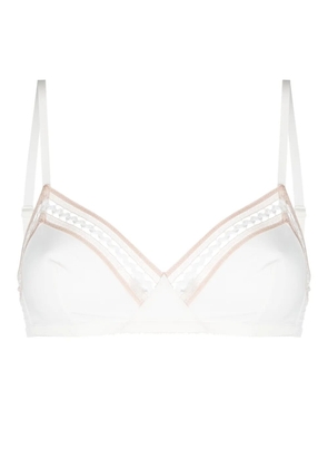 ERES Slalom triangle bra - White