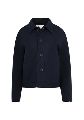 extreme cashmere pocket knit jacket - Blue