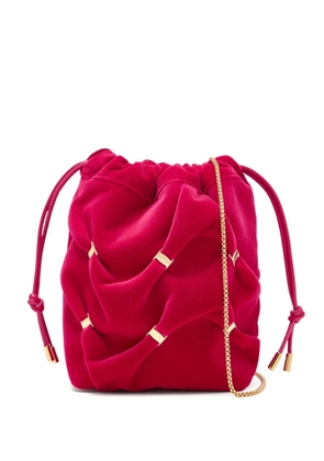 Ferragamo Varini drawstrings crossbody bag - Pink