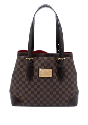 Louis Vuitton Pre-Owned 2007 Damier Ebene Hampstead MM tote bag - Brown