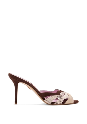 TITI ADESA Jadesola snake-print sandals - Brown