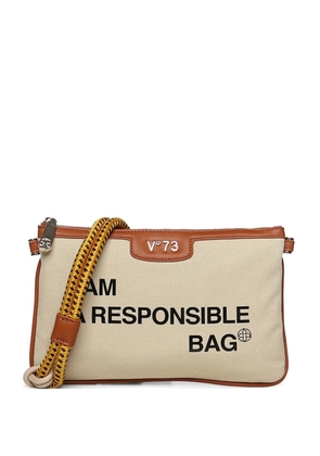 V°73 Responsible clutch bag - Neutrals