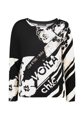 Betty Barclay printed top - Black
