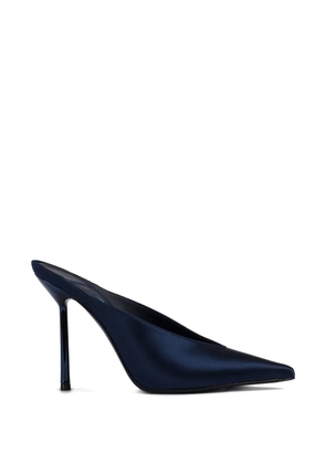 Le Silla 100mm Clivage mules - Blue