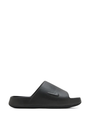 Nike Calm 2.0 embossed-logo slides - Black