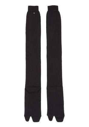 Maison Margiela Tabi knee-high socks - Black