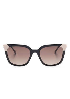 Carolina Herrera square-frame sunglasses - Black