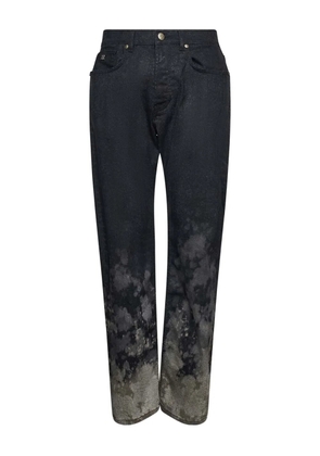 John Richmond bleached-hem jeans - Black