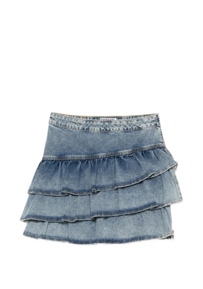 Essentiel Antwerp tiered mini skirt - Blue