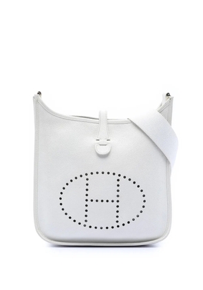 Hermès Pre-Owned 2008 Clemence Evelyne III 29 crossbody bag - White