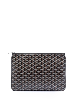Goyard Pre-Owned 2015 Goyardine Senat MM clutch bag - Black