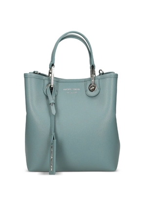 Emporio Armani MyEA vertical tote bag - Blue