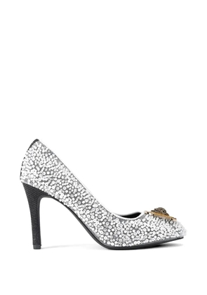 Kurt Geiger London Pimlico sequin-embellished pumps - Silver