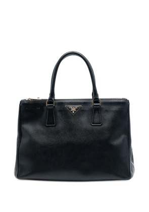 Prada Pre-Owned 2013-2025 Medium Saffiano Lux Galleria Double Zip satchel - Black