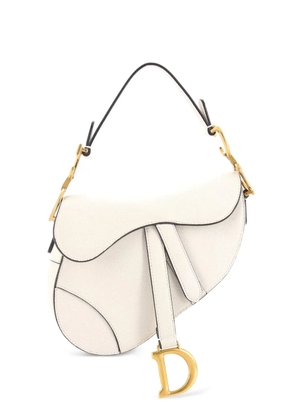 Christian Dior Pre-Owned Saddle Handbag Leather Mini shoulder bag - White