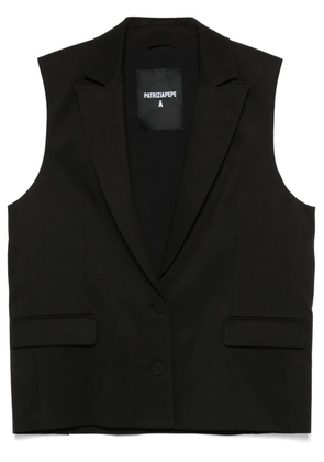 Patrizia Pepe twill vest - Black