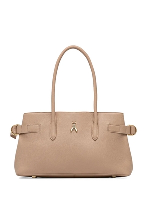 Patrizia Pepe buckle-detail tote bag - Neutrals