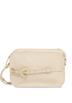 Patrizia Pepe fly plaque crossbody bag - Neutrals