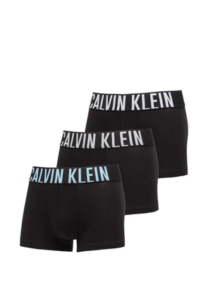 Calvin Klein logo-waistband boxers (set of three) - Black
