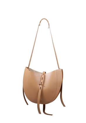 MINOBOSSI Lizzie buckle strap shoulder bag - Neutrals