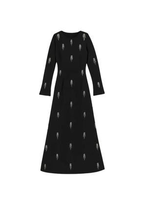 Simkhai Coretta long-sleeve midi dress - Black