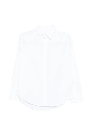 SA SU PHI long-sleeve button blouse - White