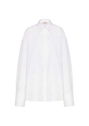 Valentino Garavani Compact poplin blouse - White
