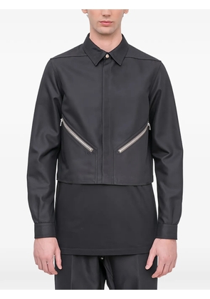 Rick Owens zip-up jacket - Black