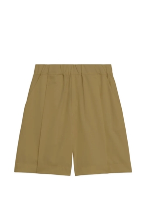 A Paper Kid elasticated wool bermuda shorts - Neutrals