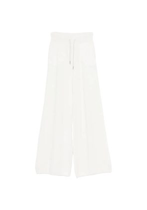 PANICALE drawstring-waistband trousers - White