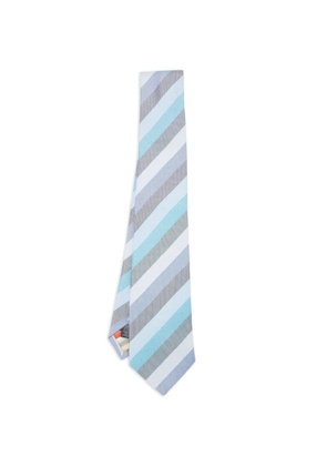Paul Smith striped tie - Blue