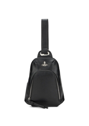 Vivienne Westwood Orb-detail zip-fastening backpack - Black
