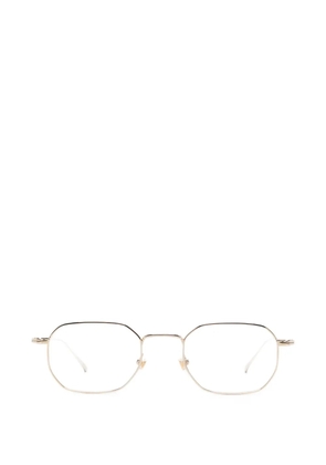 Montblanc geometric frame glasses - Gold