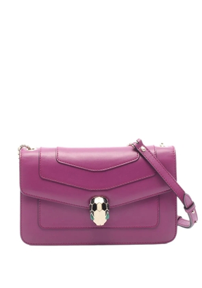 Bvlgari Pre-Owned 2010-2026 Leather Serpenti Forever crossbody bag - Pink
