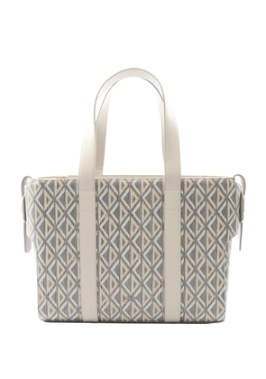 Christian Dior Pre-Owned 2021-2025 CD Diamond Coated Canvas Corolle tote bag - Grey