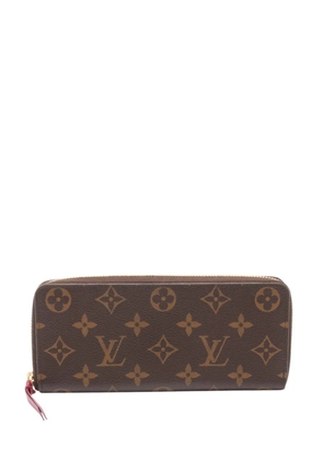 Louis Vuitton Pre-Owned 2019 Monogram Clemence Wallet long wallets - Brown