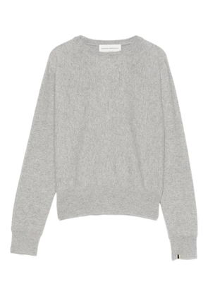 extreme cashmere crew-neck cashmere-blend sweater - Grey