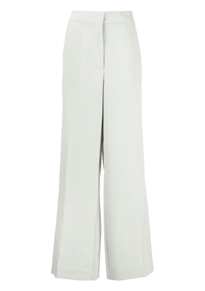 Calvin Klein twill wide-leg trousers - Green