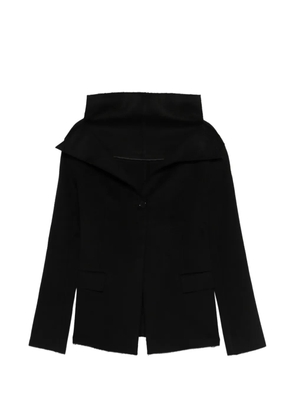 TOTEME open collar jacket - Black