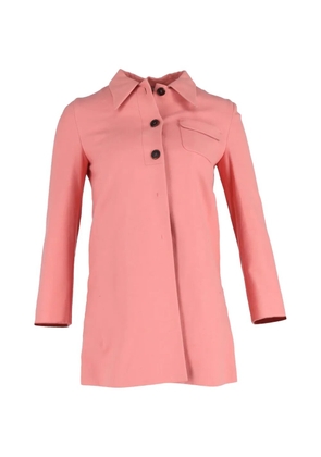 Miu Miu Pre-Owned button-down coat - Pink