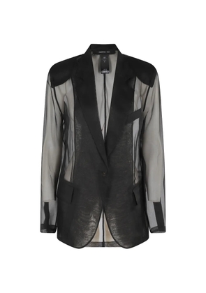 Federica Tosi single-breasted blazer - Black