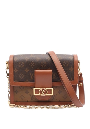 Louis Vuitton Pre-Owned 2019 Monogram Reverse Dauphine MM satchel - Brown