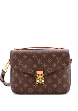 Louis Vuitton Pre-Owned Pochette Metis Monogram Canvas crossbody bag - Brown