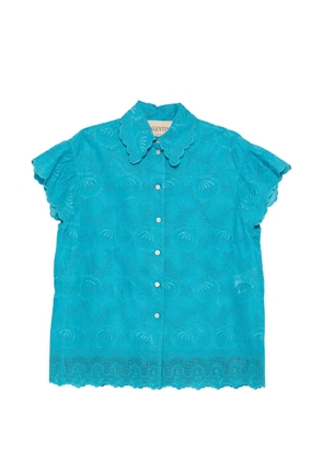 Valentino Garavani lace shirt - Blue